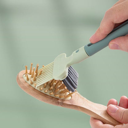 🧹 2-in-1 Hair Cleaning Brush Tool – Easy &amp; Mess-Free! ✨