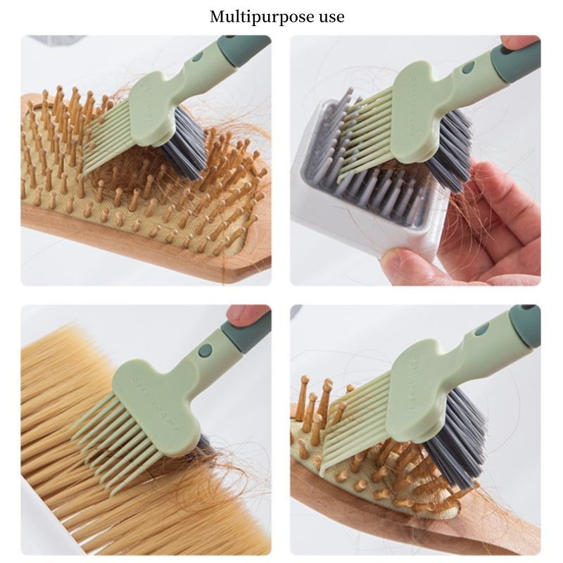🧹 2-in-1 Hair Cleaning Brush Tool – Easy &amp; Mess-Free! ✨