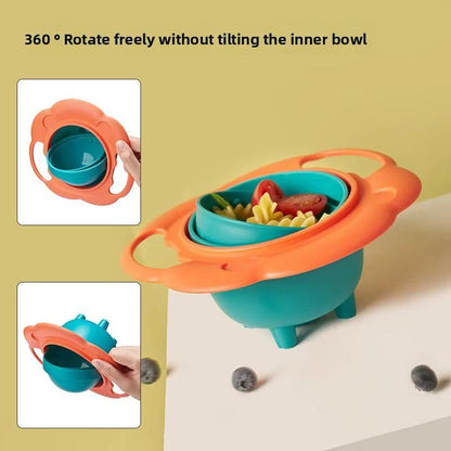 Kids 360° Rotating Bowl. 🥣✨