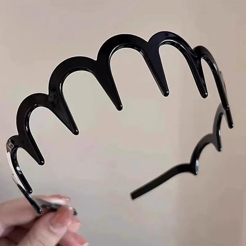 Retro Wide Zigzag Hairbands