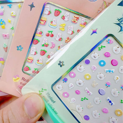 💅✨ Nail Art Stickers – Cute, Colorful &amp; Effortless Glam 🌸💖