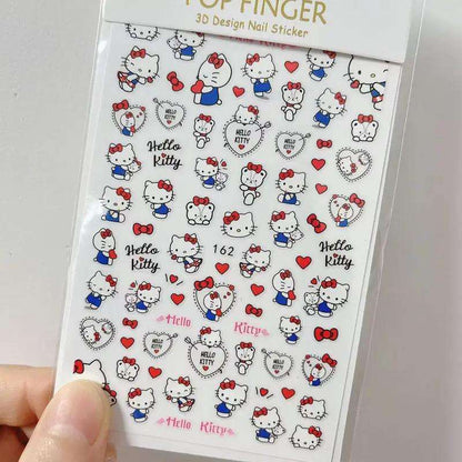 Cute Nail Decals Stickers 🧁💅