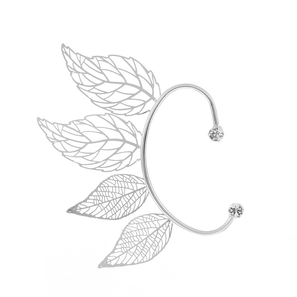 ✨ Elegant Leaf Ear Cuff / Ear Climber ✨