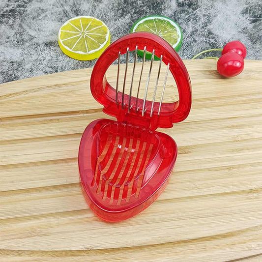 Mini Stainless Steel Strawberry Slicer