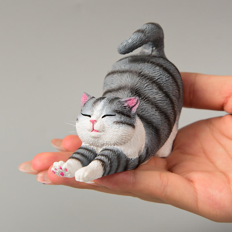 Adorable Lazy Kitty Desk Ornament 😸💤