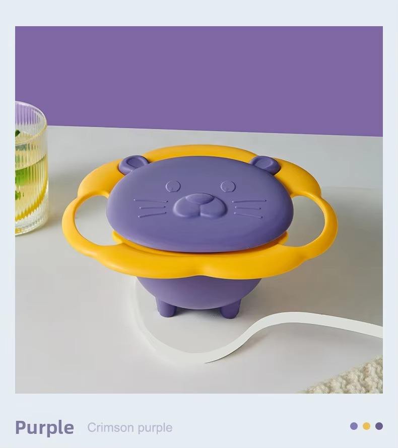 Kids 360° Rotating Bowl. 🥣✨