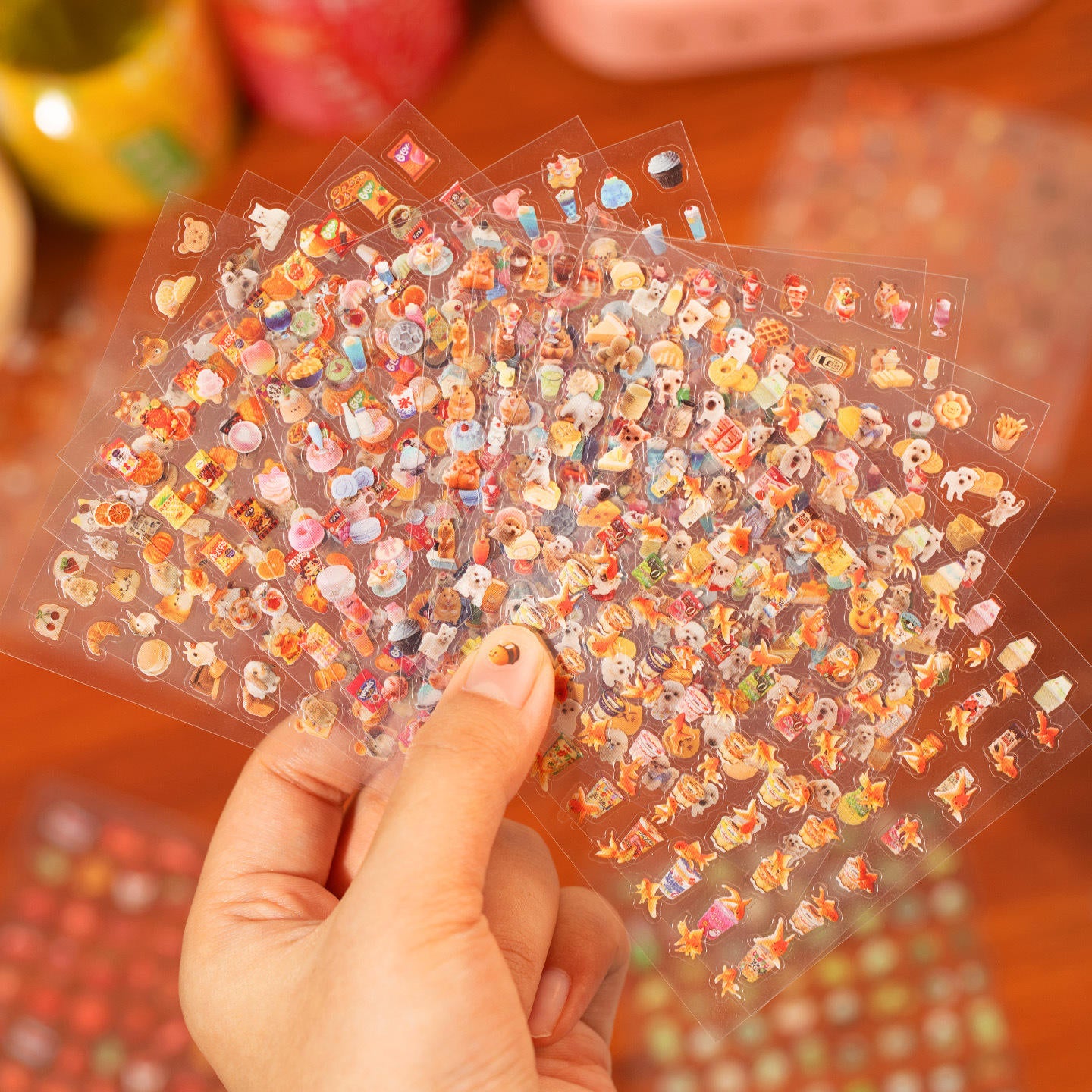 🐾 Cute Cartoon Character Stickers