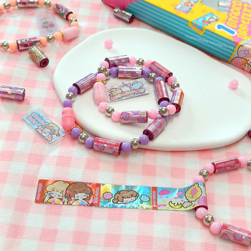 ✨ Cute Sticker Beads Bracelet Kit ✨