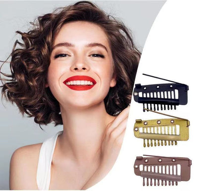 Metal Snap Hair Clips for Wigs & Extensions – Secure & Comfortable Hold 🌟