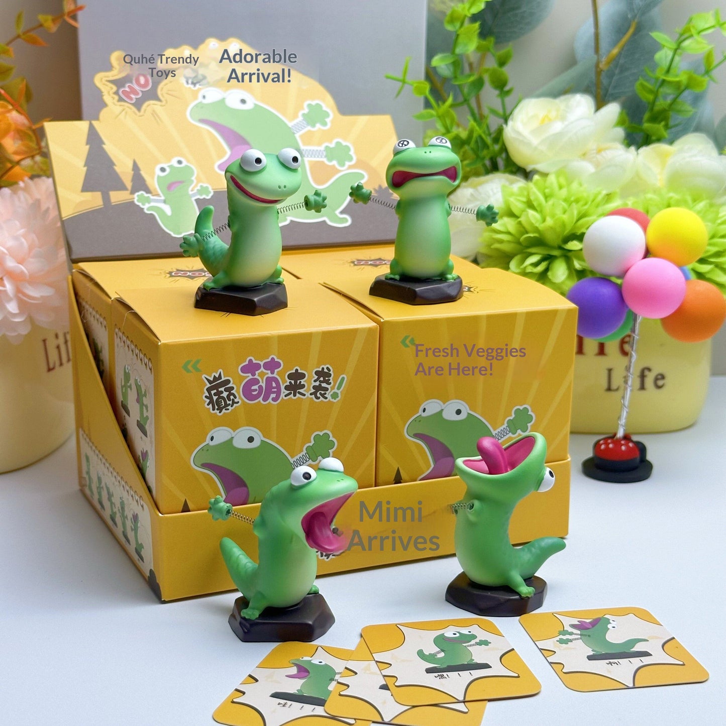 🦖✨ Funny Dancing Lizard Toy 🎉💚