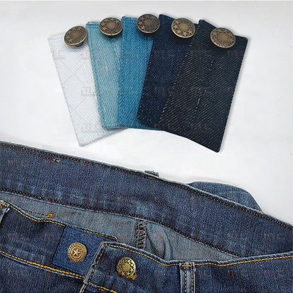 Adjustable Jeans Waist Extender Button 👖✨