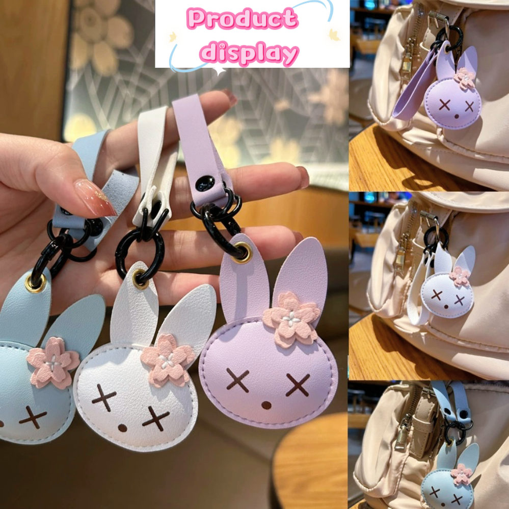 🐰✨ Cute Bunny Zipper Keychain Pouch ✨🐰