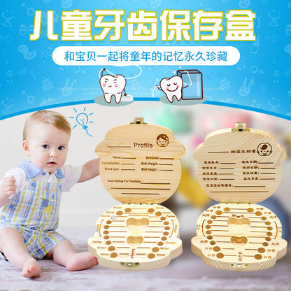 ✨ Wooden Baby Tooth &amp; Memory Box ✨