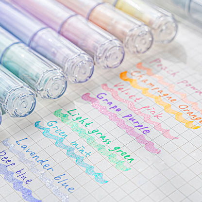 🌈 Pastel Cameo Shell Highlighter Set