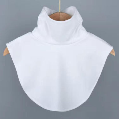 Women's Solid High Neck Mock Collar🧥