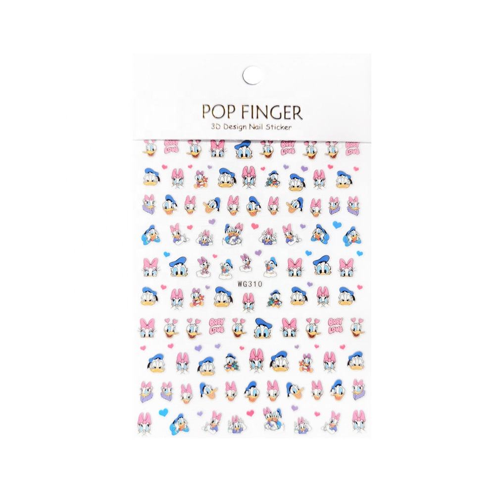 Cute Nail Decals Stickers 🧁💅