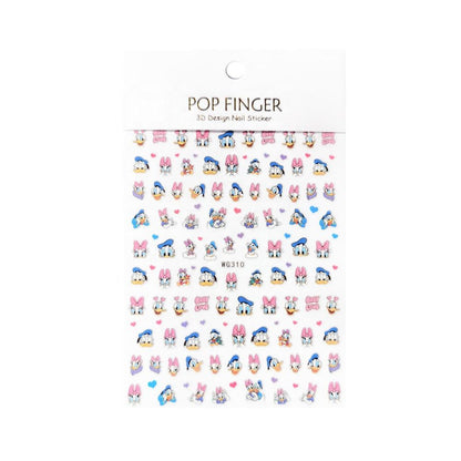 Cute Nail Decals Stickers 🧁💅