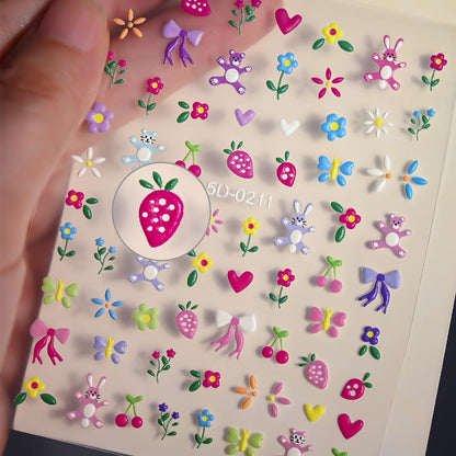 💅Cute Nail Art Stickers