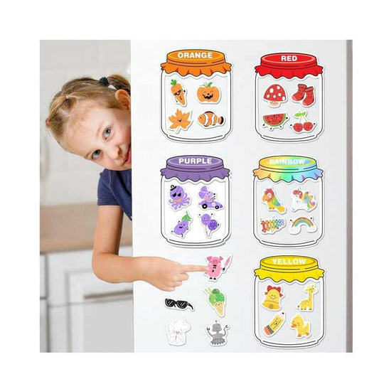 Sorting Magnets  stickers for Fridge pack of 11