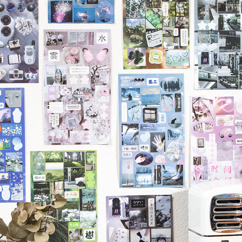 📔✨ Aesthetic Theme Sticker &amp; Memo Book Collection ✨📚