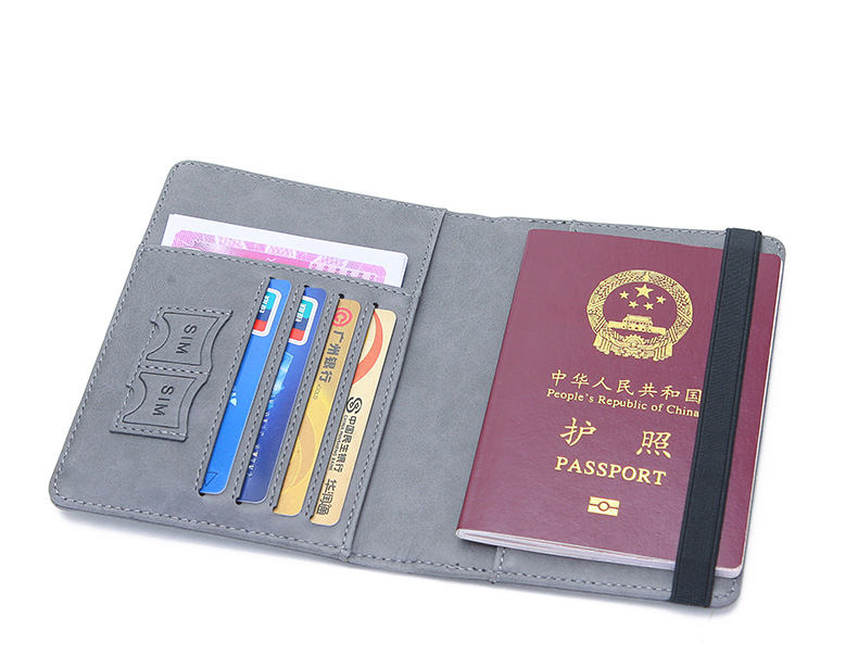 Minimalist Passport Holder & Travel Wallet