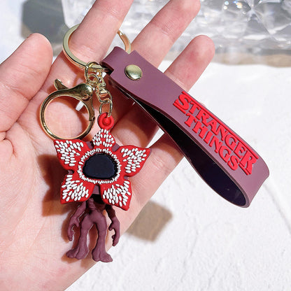 🌟 Stranger Things Inspired Keychain