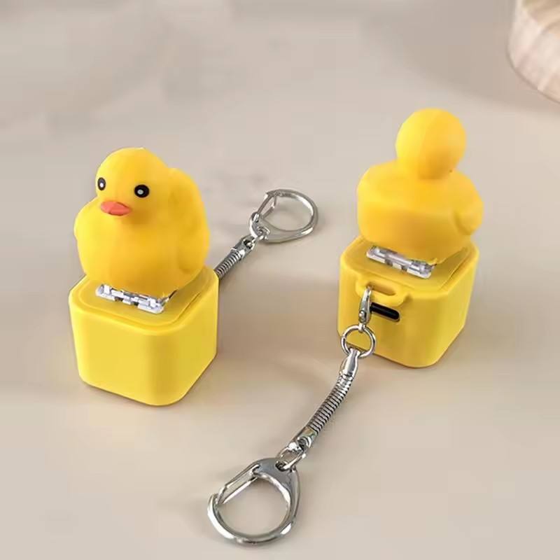 🐥 Duckeys Mini Mechanical Keychain — The Cutest Click Ever!