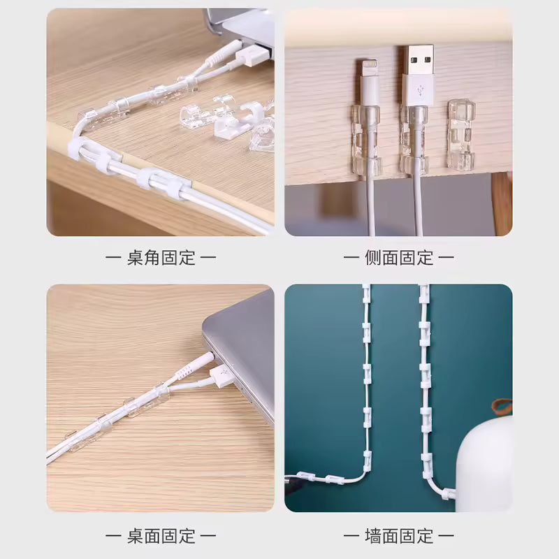 ✨ Transparent Multi-Purpose Plastic Clips – Compact & Lightweight