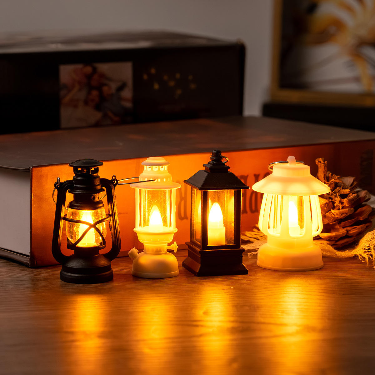 ✨ Mini Vintage LED Lantern Lights ✨