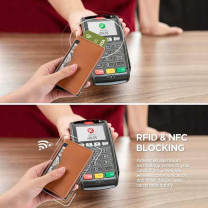 RFID Unisex Multi Card Holder