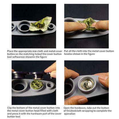 🧵✨ Fabric Covered Button Maker Tool Set✨🧵