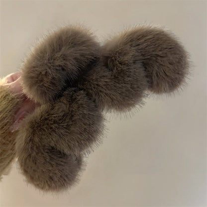 ✨ Soft Plush Hair Claw Clip ✨