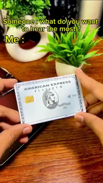 Amex Card Stickers