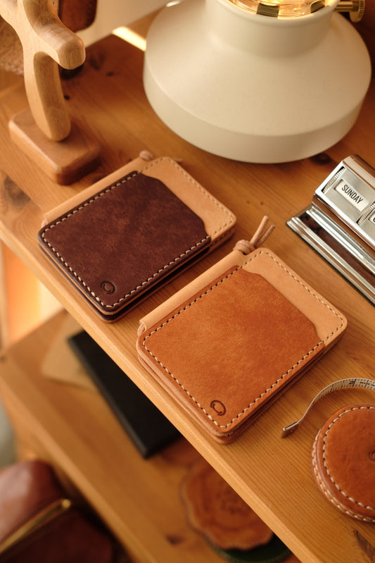 Leather Money Clip Wallet