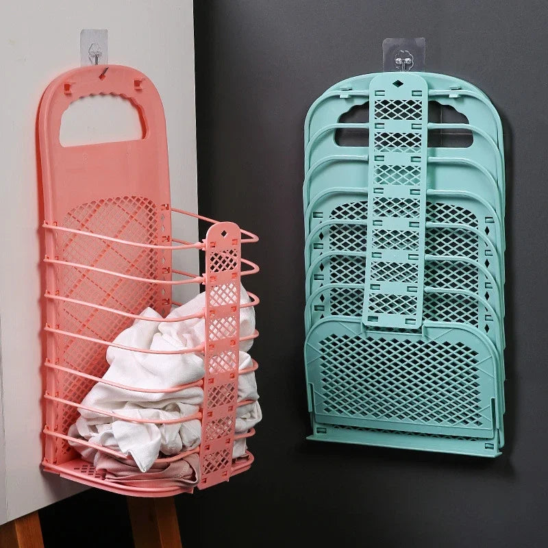 Large Foldable Plastic Laundry Hamper