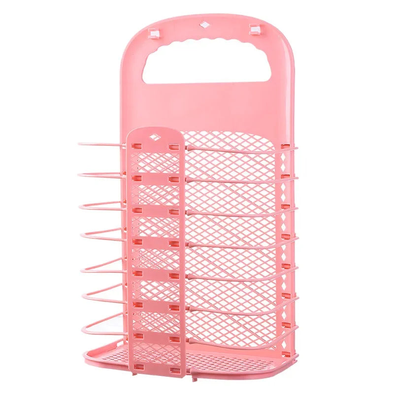 Large Foldable Plastic Laundry Hamper