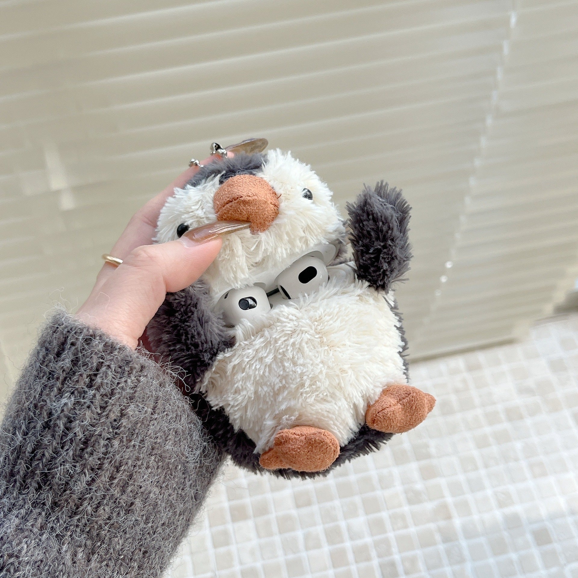 Penguin Airpod  Keychain