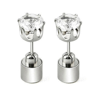LED Ear Studs Ring Shinning Light ( 1 Pair )