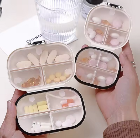 Portable Daily Pill Box