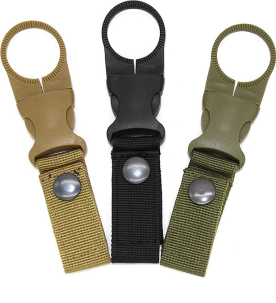 Backpack Hanger Clip for Water Bottle (PACK OF 2)