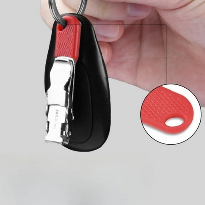 Compact Keychain Precision Cut Nail Clipper