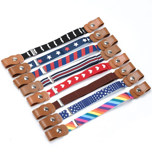 Stretchable waist belts for kids ( Pack of 2 )