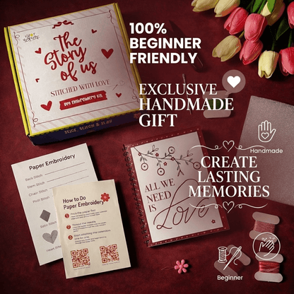 The Book Of Love DIY Kit | Gift for Loved Ones | A Perfect Diy Book