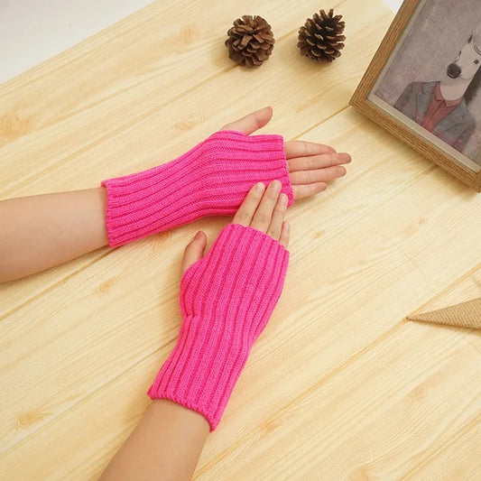 Winter Knit Gloves for Women