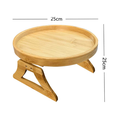 Wooden Side Tables Sofa Couch Armrest