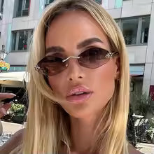 ✨ Polygonal Sunglasses for Women – Luxury Brand