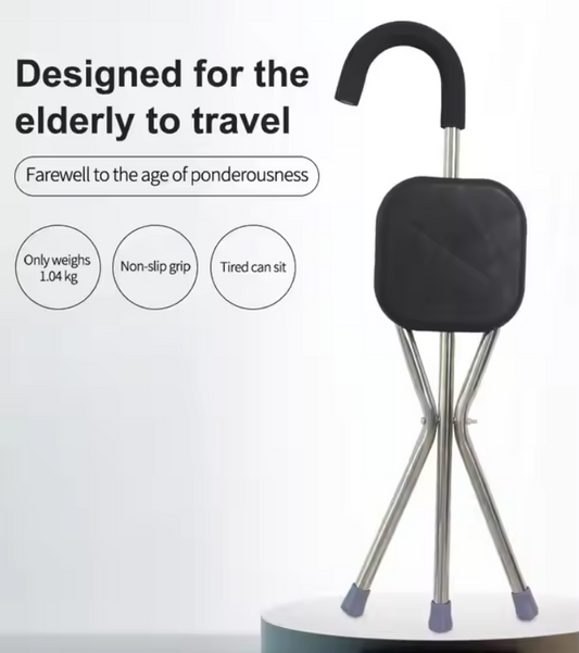 Folding Walking Stick Seat