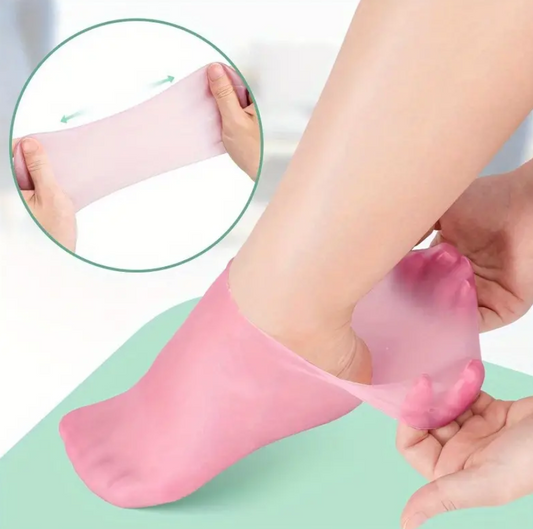 Silicon Gel Moisturizing Sock