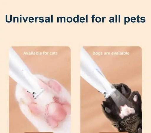 Fully Waterproof Rechargeable  Pet Hair Trimmer