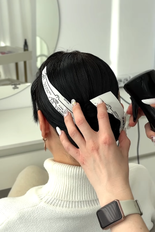 Flash Gold Hair Stickers